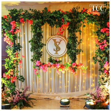 Photo frame backdrop