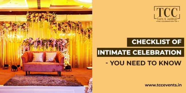 Checklist of Intimate Celebrations