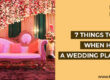 thins to ask to a wedding planner