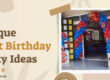 First Birthday party ideas